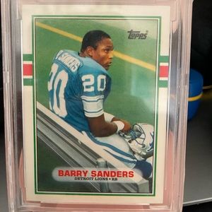 TOPPS 1989 BARRY SANDERS
